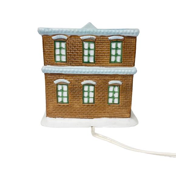 Victorian Village Collectibles Hand Painted Porcelain City Hall - Picture 4 of 11